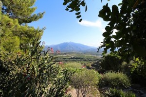 Mount Canigou in the distance