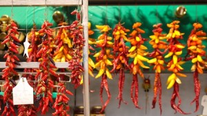 Local produce gives heat and colour to the food