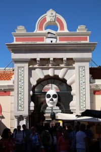 The Day of the Dead at Loule market