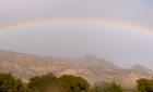Full Rainbow over the Atlas mountains