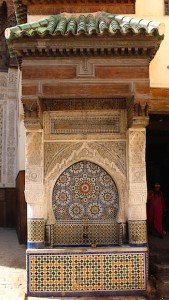 Fes medina has hundreds of public fountains