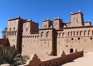 The most famous kasbah in Morocco - Amridil - as seen on a 50 dirham note