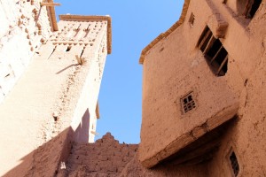 The mudbrick walls of Kasbah Amridil have stood the test of time - just!