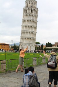 Leaning Tower photo-ops, part two