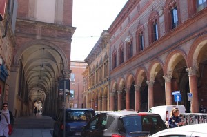 There are 40km of collonades in Bologna