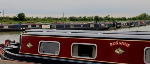 Narrow boats abound