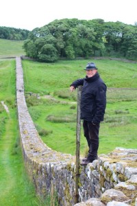 Standing on Hadrian's Wall