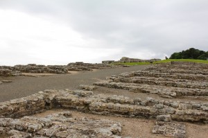 The soldiers barracks at Hadrian's Wall
