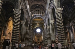 Siena's duomo, or cathedral, is vast