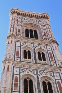 The campanile in Florence