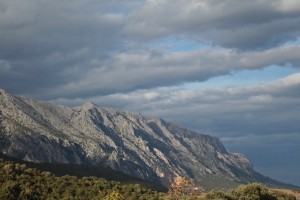 The mountains of Sardinia give great drama to the island