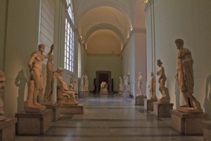 Naples Archaeology Museum has a huge collection of artifacts from Pompeii & Herculaneum
