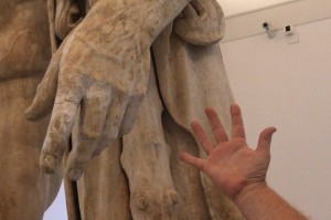 Some of the statues in the Naples Archeaology Museum are enormous