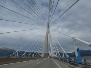 Antirrio rio bridge, Greece 