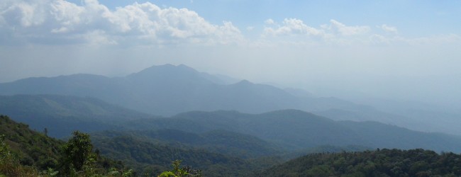 Myanmar in the distance