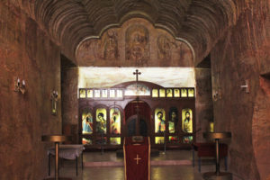 The underground Serbian Church is one of many different denominations