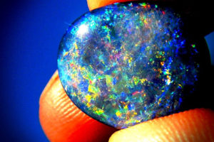 Some black opals even look blue
