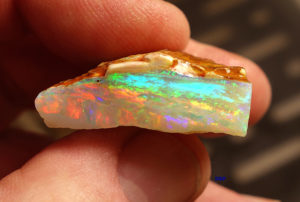 Light opals are most common in Coober Pedy