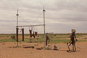 Laundry day is hardcore in the outback