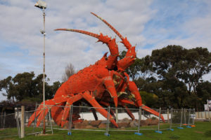 Yep, it's a giant lobster