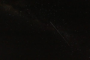 The International Space Station shot through our night sky